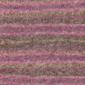 Drops Fabel Garn Long Print 655 Rosentre