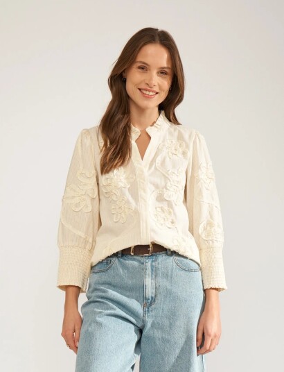 Nümph Nuemelia Shirt   Cream   40