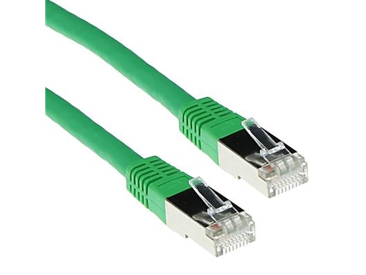 Act Green 3 Meter Lszh Sftp Cat6 Patch Cable With Rj45 Connectors. Cat6 S/Ftp Lszh Green 3.00M Fb9703 FB9703
