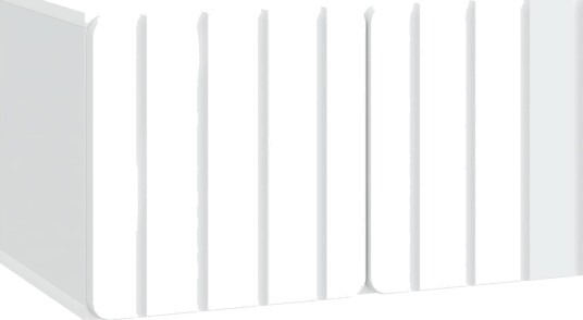  Vegghengt TV skap Hvit 59,5 x 31 x 30 cm Konstruert tre
