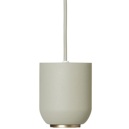 Ferm Living Collect Bell Pendel Lysegrå Ferm Living Collect Bell Pendel Lysegrå