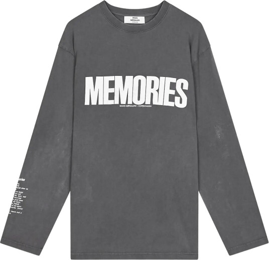 Mads Nørgaard Cotton Jersey Jerry Tee Ls Grey S