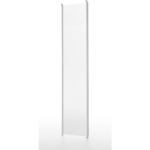 Contura Shower Next skyvedør til dusjkabinett, 90 cm, klart glass, hvit profil white 90x200 cm