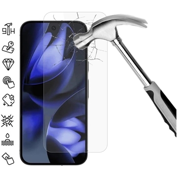 Google Pixel 10 Pro Beskyttelsesglass   9H   Case Friendly Gjennomsiktig