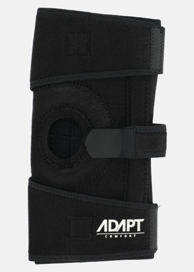 Adapt Knee Support Open Black Onesize Treningstilbehør Adapt Knee Support Open Black Onesize Treningstilbehør