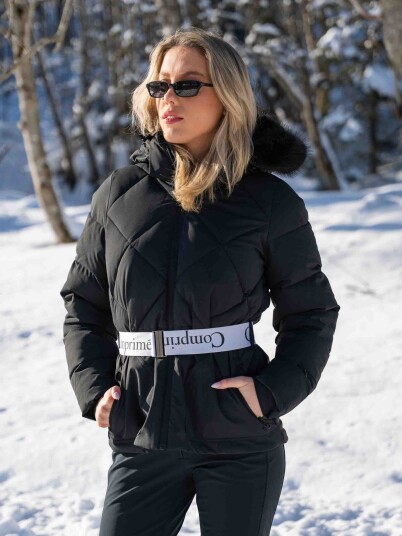 Comprimé Ski Jacket Sort 38