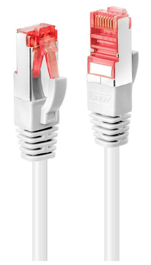LINDY S/FTP PatchCord Cat6. CU. White. 20m Factory Sealed LINDY S/FTP PatchCord Cat6. CU. White. 20m Factory Sealed