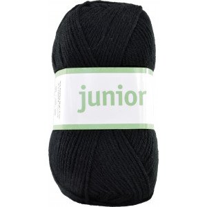  Järbo Junior Garn 67011 Sort