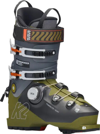 K2 Mindbender 110 BOA, Skistøvler, Herre, Grey/Green 29,5