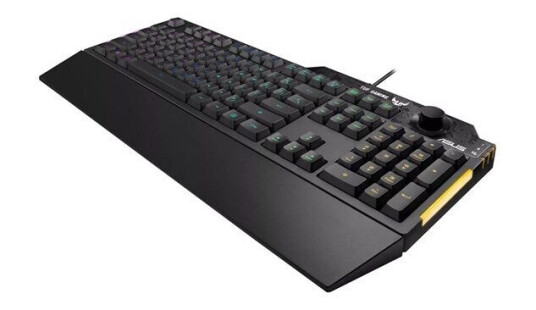 ASUS TUF Gaming K1 - Tastatur - Svart