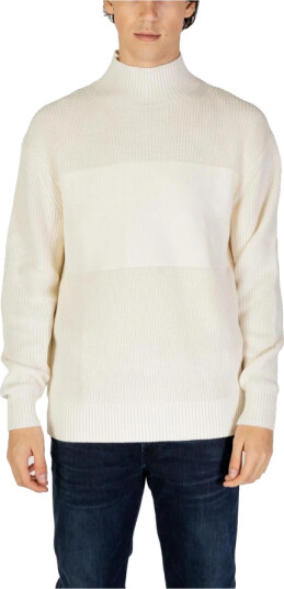 Calvin Klein Jeans Herre Strikkevarer Hvit L,