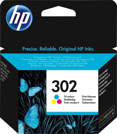 HP 302 Tri-color - F6U65AE#UUS