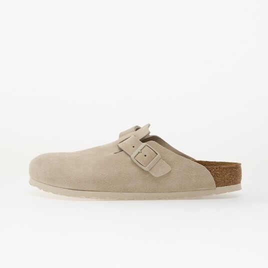 Birkenstock Joggesko Boston Suede Leather Unisex Oyster EUR 43 Birkenstock Joggesko Boston Suede Leather Unisex Oyster EUR 43