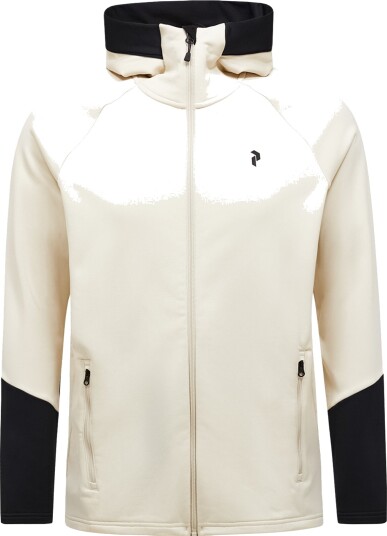 Peak Performance Men"s Rider Essentials Zip Hood Sand Fog/Black L