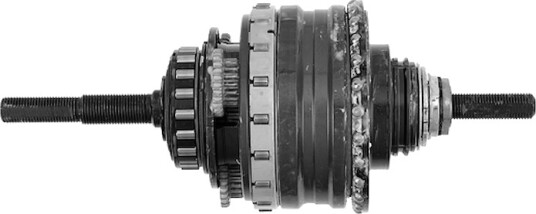 Shimano Alfine navinnsats Di2 med 187mm aksel til geranav modell SG-S7051-8