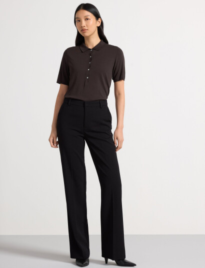 Lindex Trousers Fiona Black 40