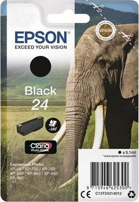 Epson 24 - Blekkpatron Svart