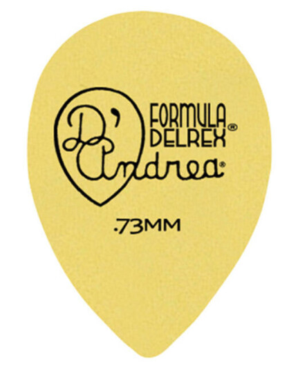 D'Andrea Delrex 358 - 0,73 Medium YellowRiffle Pack 72 Pcs