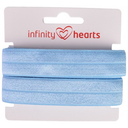 Infinity Hearts Foldestrikk 20mm 311 Lyseblå 5m