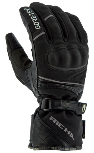 Richa MC-Hansker Sophia Gore-Tex® Svart Richa MC-Hansker Sophia Gore-Tex® Svart