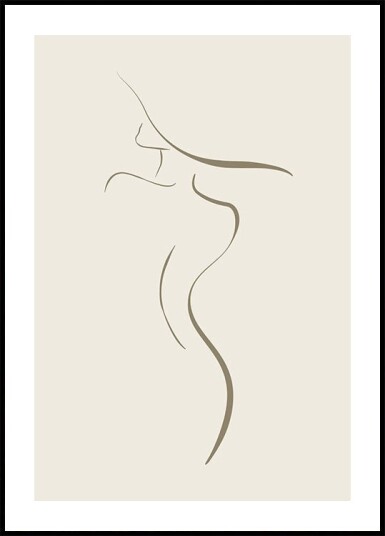 Shape of a Woman No.1 Plakat Plakat / 100x150cm