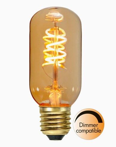 Star Trading LED-PÆRE E27 T45 DECOLED SPIRAL