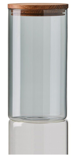 Aida Raw glasskrukke med trelokk medium Aida Raw glasskrukke med trelokk medium