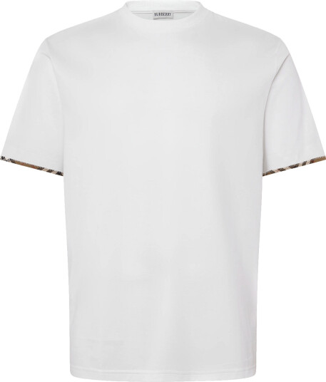 Burberry Ellison T Shirt White M Burberry Ellison T Shirt White M