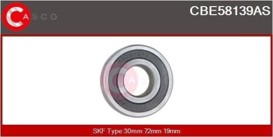Lager CASCO CBE58139AS Lager CASCO CBE58139AS