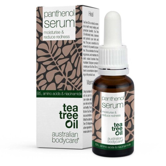 Australian Bodycare Panthenol Ansiktsserum 30 ml - Fuktighetsgivende og Beroligende for Sensitiv Hud