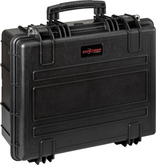 EXPLORER 4820 HL/WS Flightcase med skuminnlegg - 480x370x210mm - Svart EXPLORER 4820 HL/WS Flightcase med skuminnlegg - 480x370x210mm - Svart