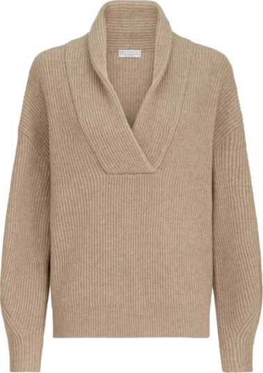 Brunello Cucinelli Dame Strikkevarer Brun XS,