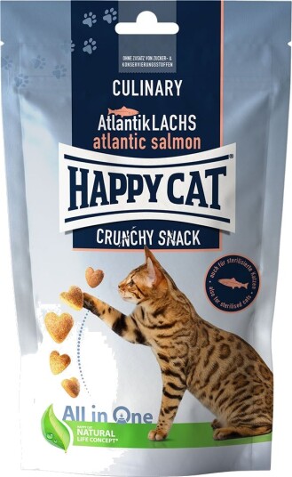 Happy Cat Culinary Crunchy Snack Laks 2 X 70 G