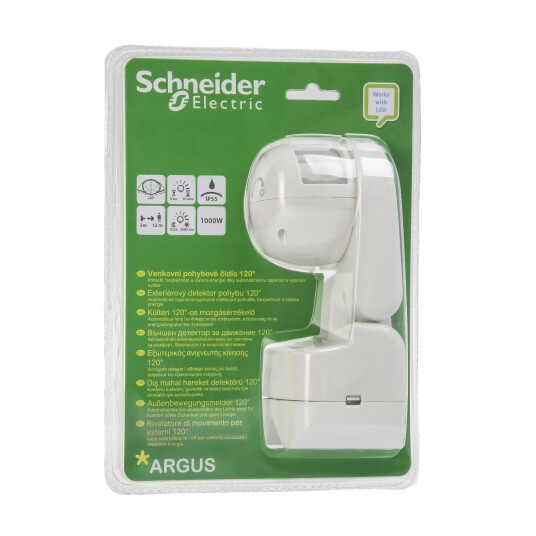 Schneider Electric CCTR1PA04 Bevegelsesvakt 120° veggmontering Belysning