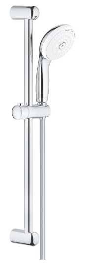 Grohe New Tempesta 100 Dusjsett Ecojoy Krom / 3-spray Nei