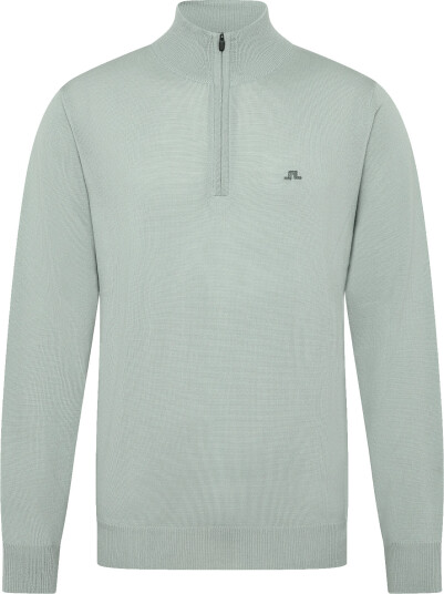 J. Lindeberg Kiyan Quarter Zip Sweater Green XL