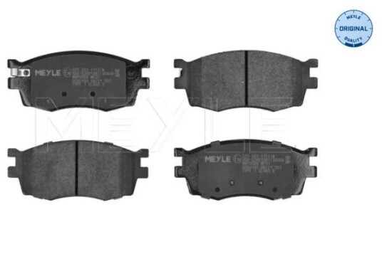 Bremseklosser MEYLE 025 243 1717/W