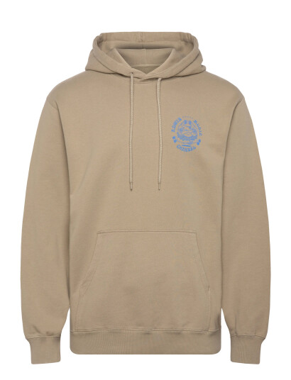 Edwin Emc Various Hoodie Sweat-Seneca Rock - Beige - L