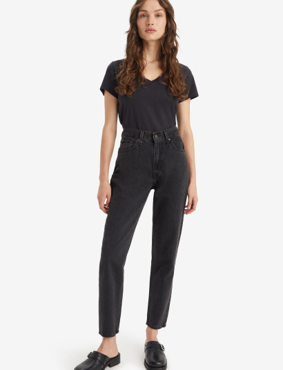 Levi"s® 80S Mom Jean Not To Interrupt - Black - 24 x 30
