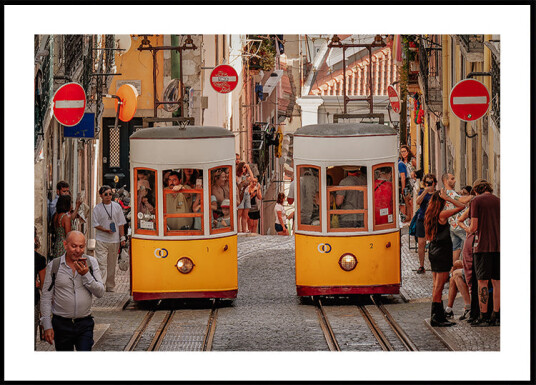 Trams Plakat Plakat / 70x100cm Trams Plakat Plakat / 70x100cm