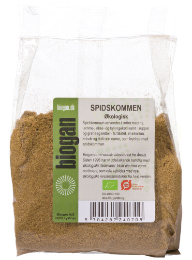 Biogan Økologisk Malt Spisskummen 100g