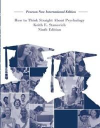 How To Think Straight About Psychology Av Keith Stanovich
