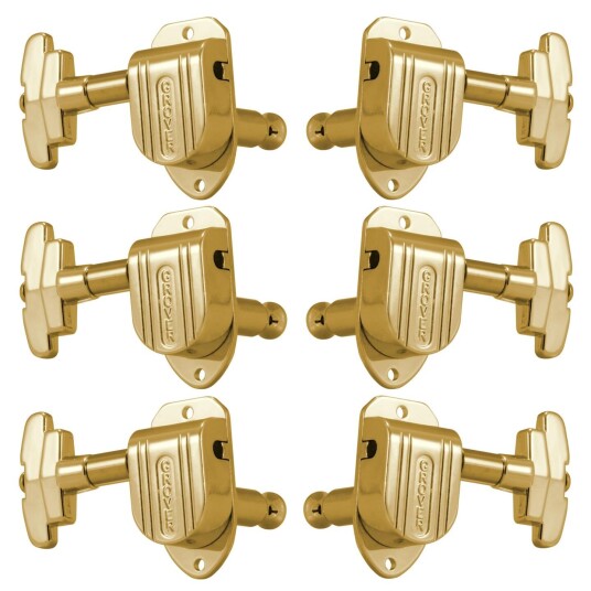 Grover 150g Imperial Machine Heads 3+3 - Gull Grover 150g Imperial Machine Heads 3+3 - Gull