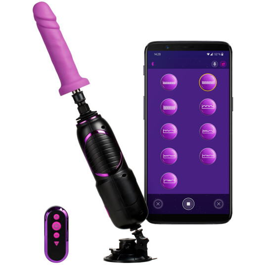 Hismith Pro Traveler 2.0 App-Controlled Sex Machine    - Lilla