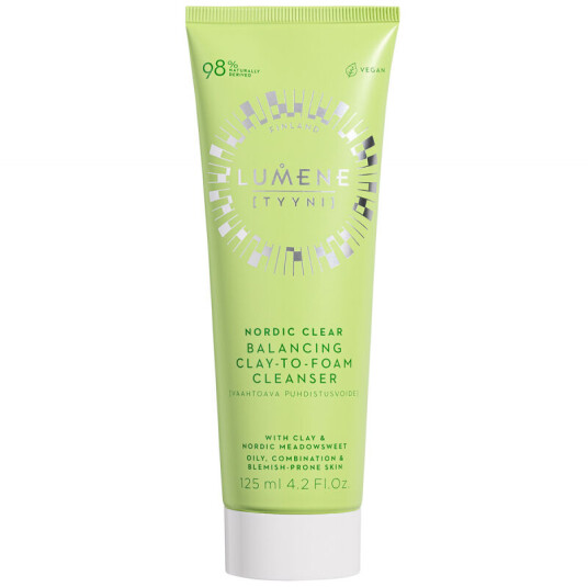 Lumene Nordic Clear Balancing Clay-to-Foam Cleanser 125ml