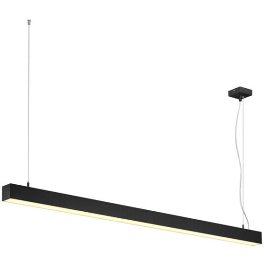 SLV Q-Line® Dali Pendellampe 1500mm 3000K Sort - 90606