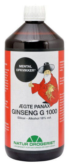 Natur Drogeriet Natur-Drogeriet Ginseng G1000 Eliksir Demofl. Panax 1 Liter Natur Drogeriet Natur-Drogeriet Ginseng G1000 Eliksir Demofl. Panax 1 Liter