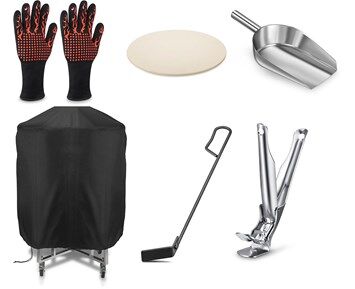 Austin and Barbeque AABQ Kamado Accessory Kit 21" Austin and Barbeque AABQ Kamado Accessory Kit 21"