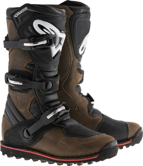 Alpinestars Tech-T Motorsykkel støvler Brun Alpinestars Tech-T Motorsykkel støvler Brun