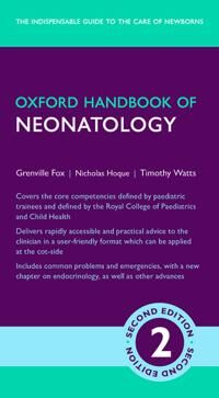 Oxford Handbook Of Neonatology Av Grenville (Consultant In Neonatology Consult Fox